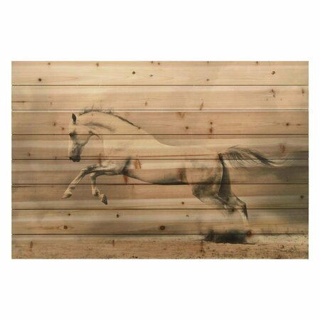 EMPIRE ART DIRECT Fine Art Giclee Printed on Solid Fir Wood Planks - Horse ADL-EAD2825-3045